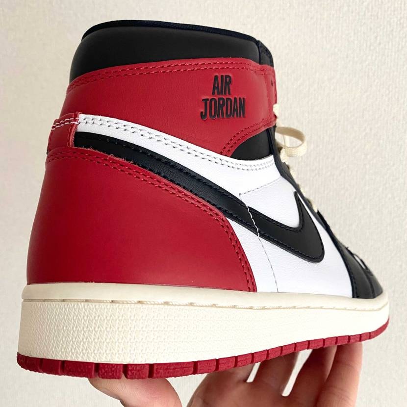 本日はAirJordan 1/Black Toe Reima