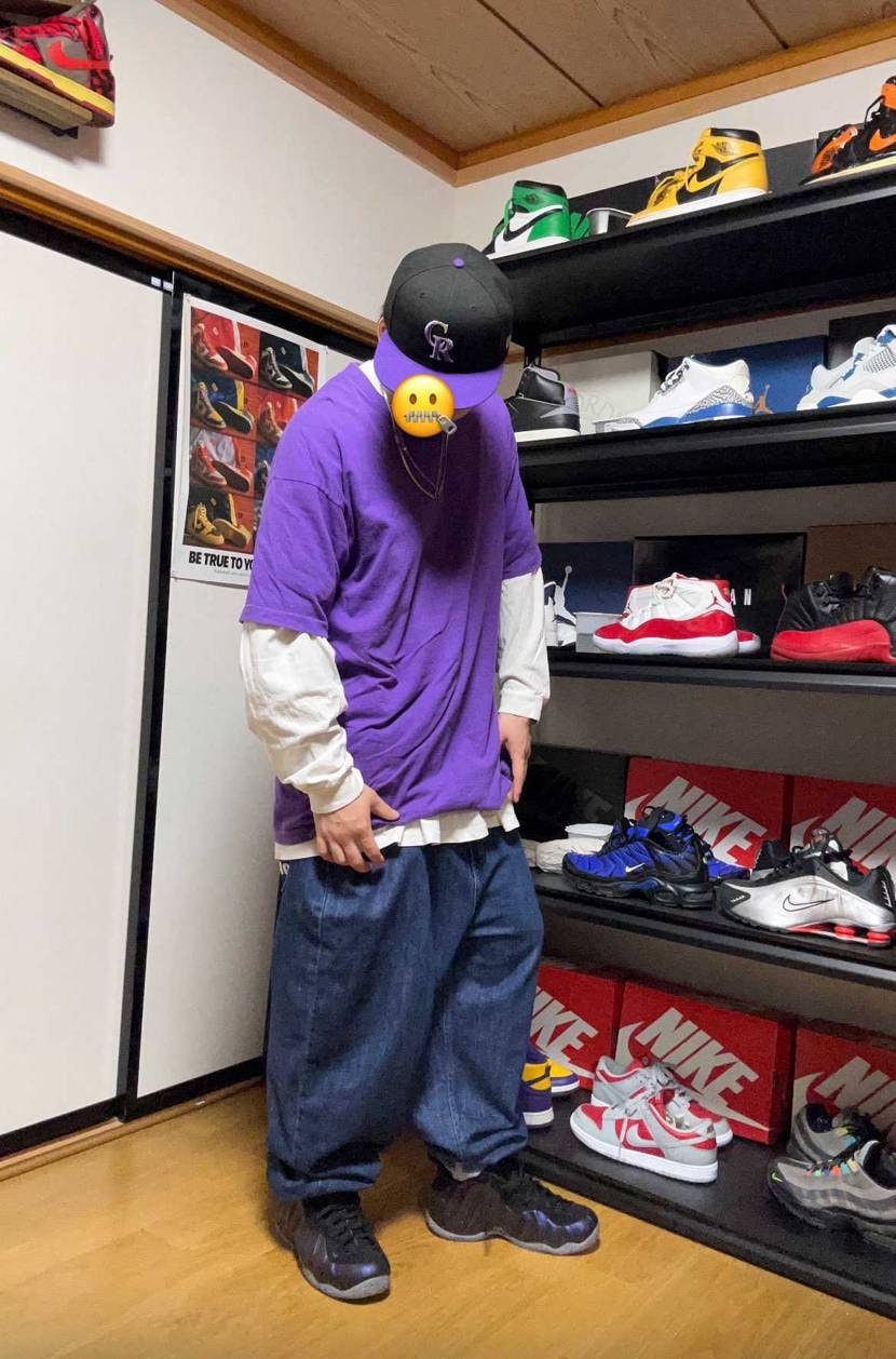 ロンTがちょうどいい季節になってきたかな🤔
ポジットをバチバチに合わせていく！