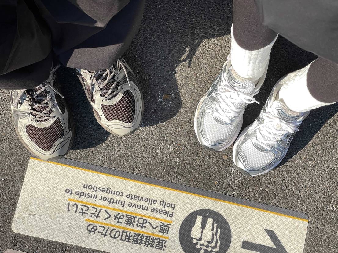 長距離を歩く旅行にはKAYANO14は最強です🏃