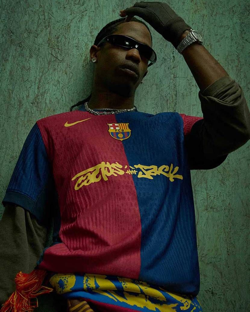 travisとバルセロナがコラボするとは思わなかった。