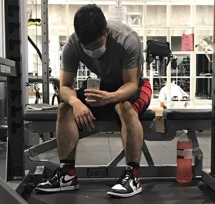 足トレはやる気でないから、、
やる気が出るkicks履くぉ