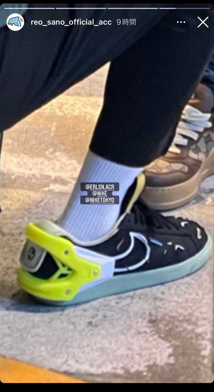 佐野くん履いとる👟