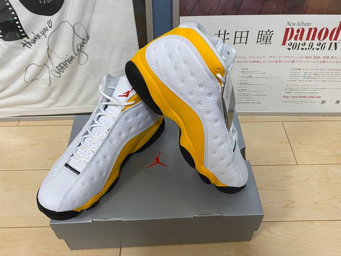 本日の矢井田瞳劇場はエアジョーダン13"デルソル"でございます😊
最初はスル
