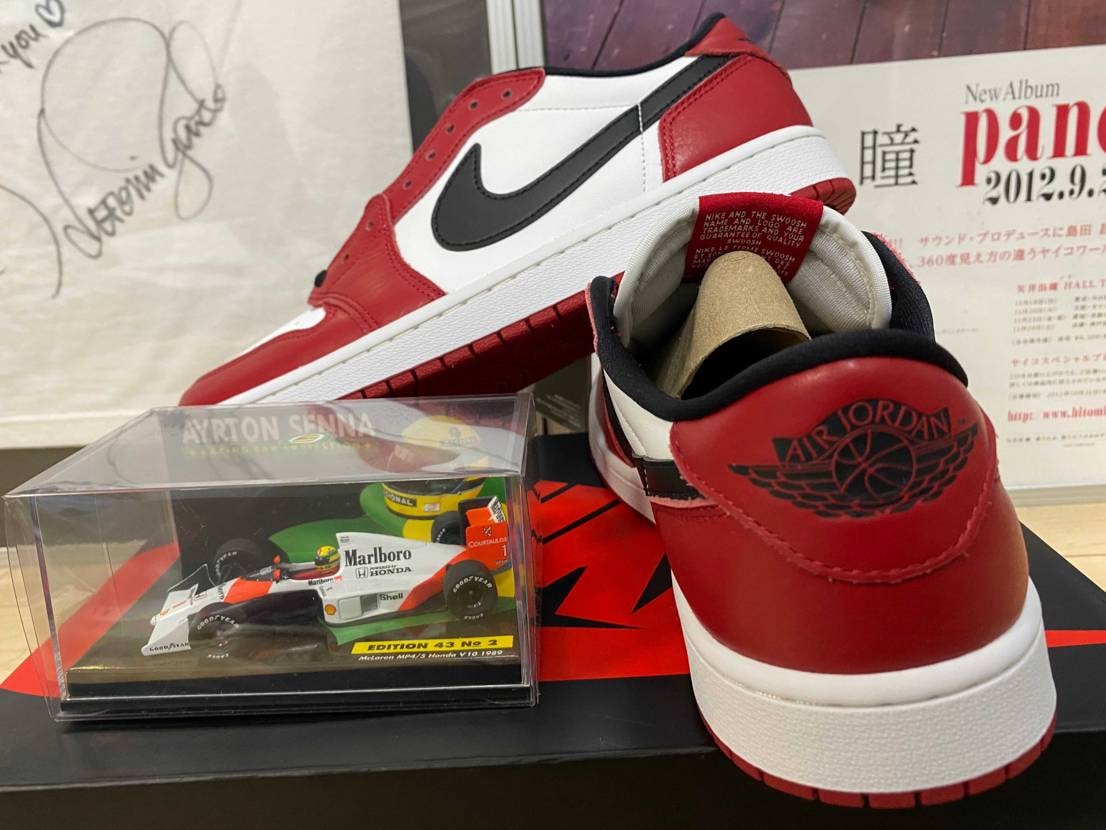 先ほどA+Sで当選したAJ1ローOG"シカゴ"が我家にもやっ