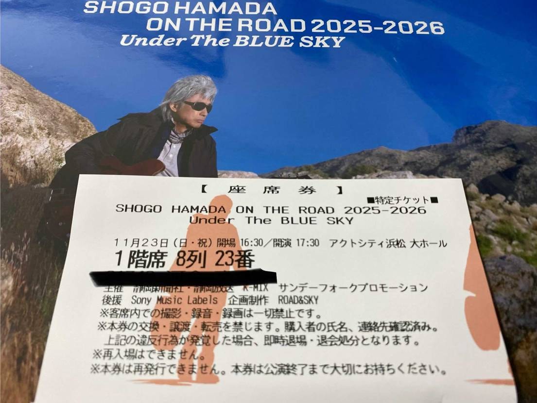 本日は幸福の黄色い靴ことAJ5Tokyo23を履いて浜田省吾