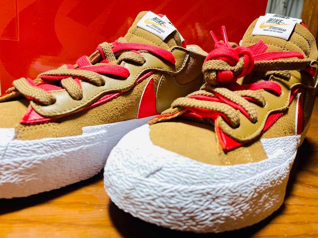 初sacai想像以上に良かったです😊しばらく寝かせて寒くなったらガシガシ履いてき