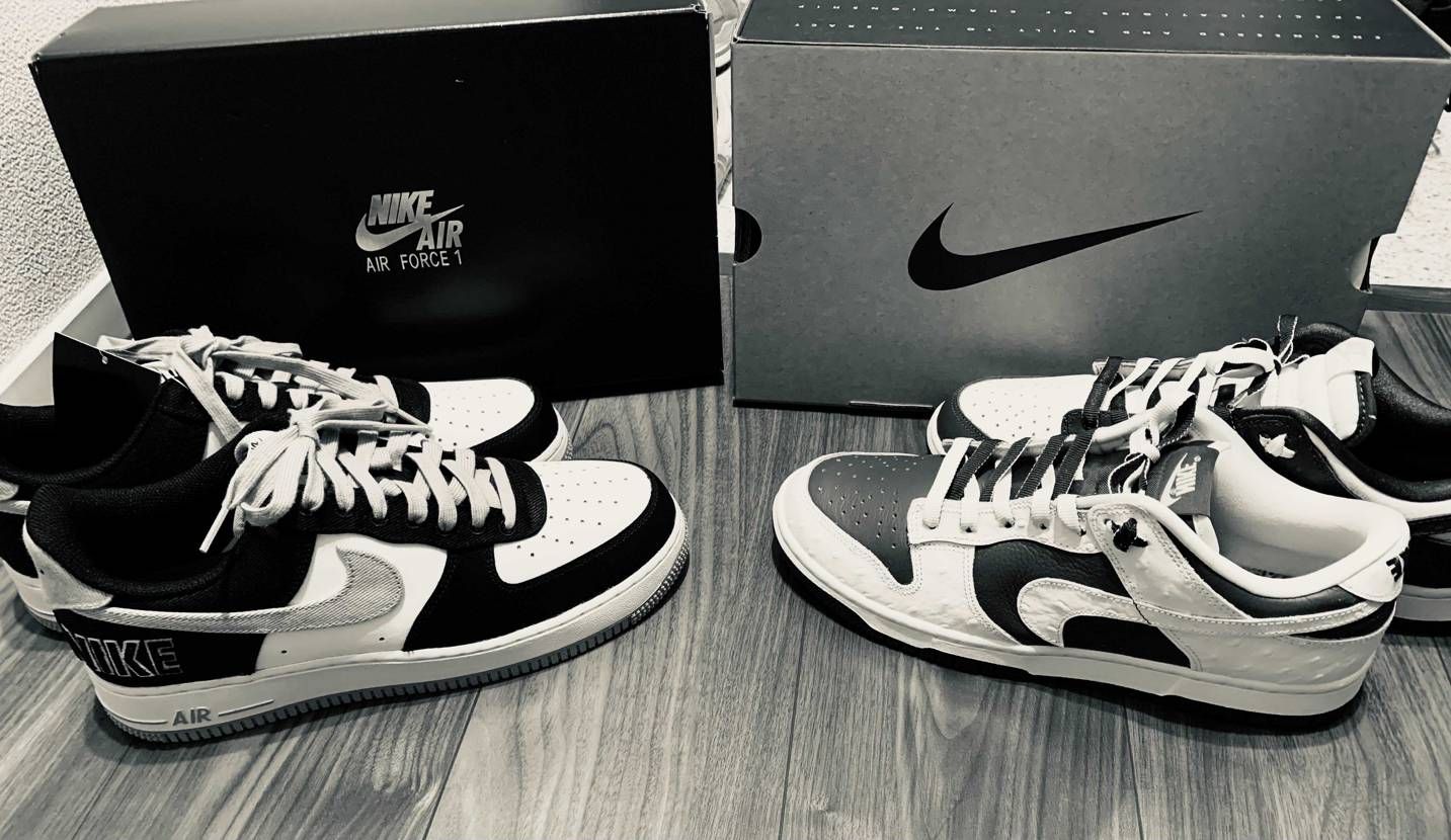 雨で履けないから
並べて満足してます。