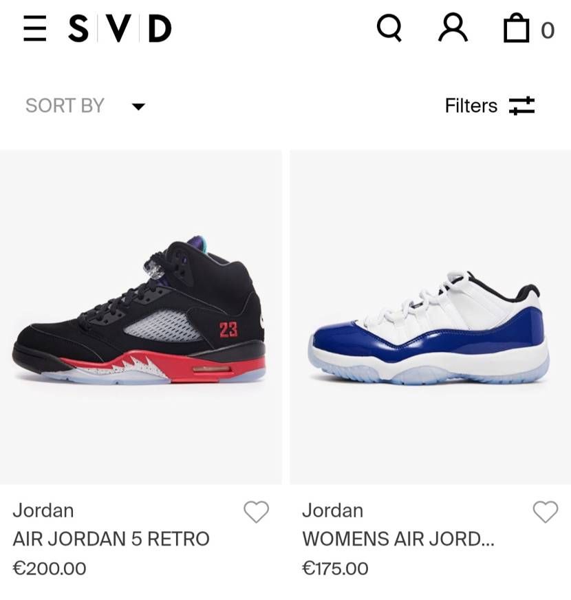 SVDに在庫ありますね～
AJ5は全サイズ、AJ11は9.5以下
値段はプレ値並