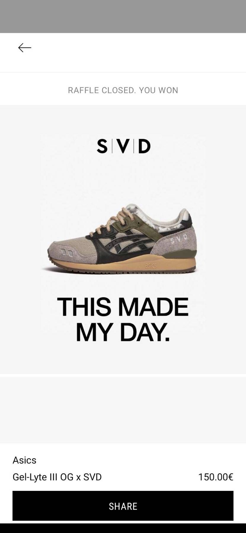 おっ、当選してた😁