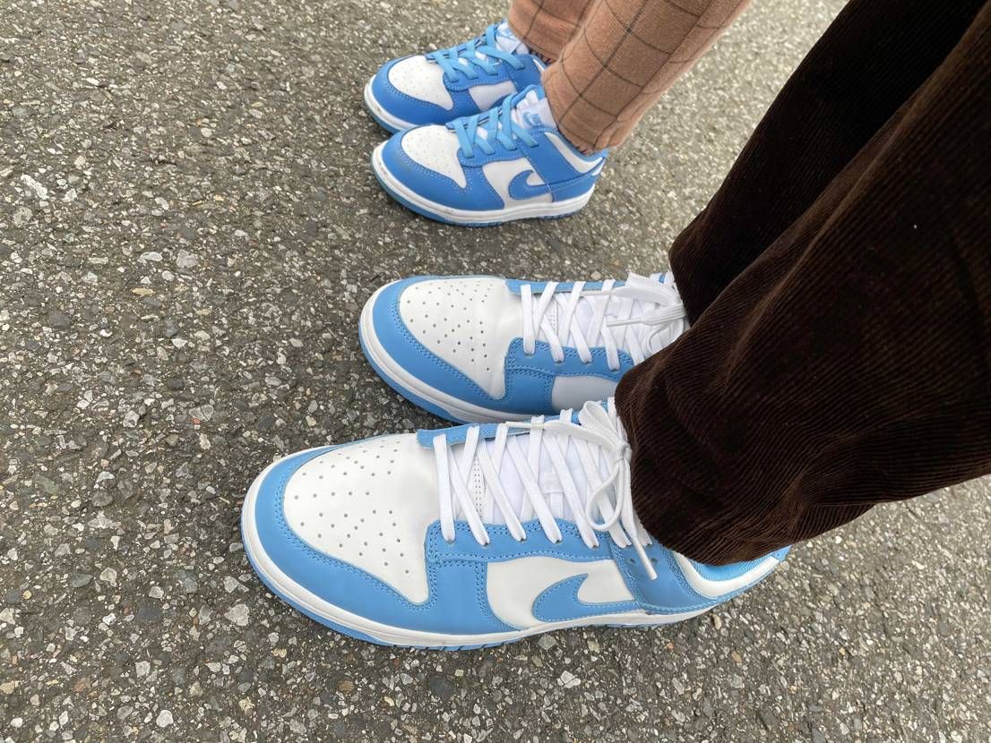 DUNK LOW UNCをお揃いで履いて選挙へ！

明るい未来になりますよう