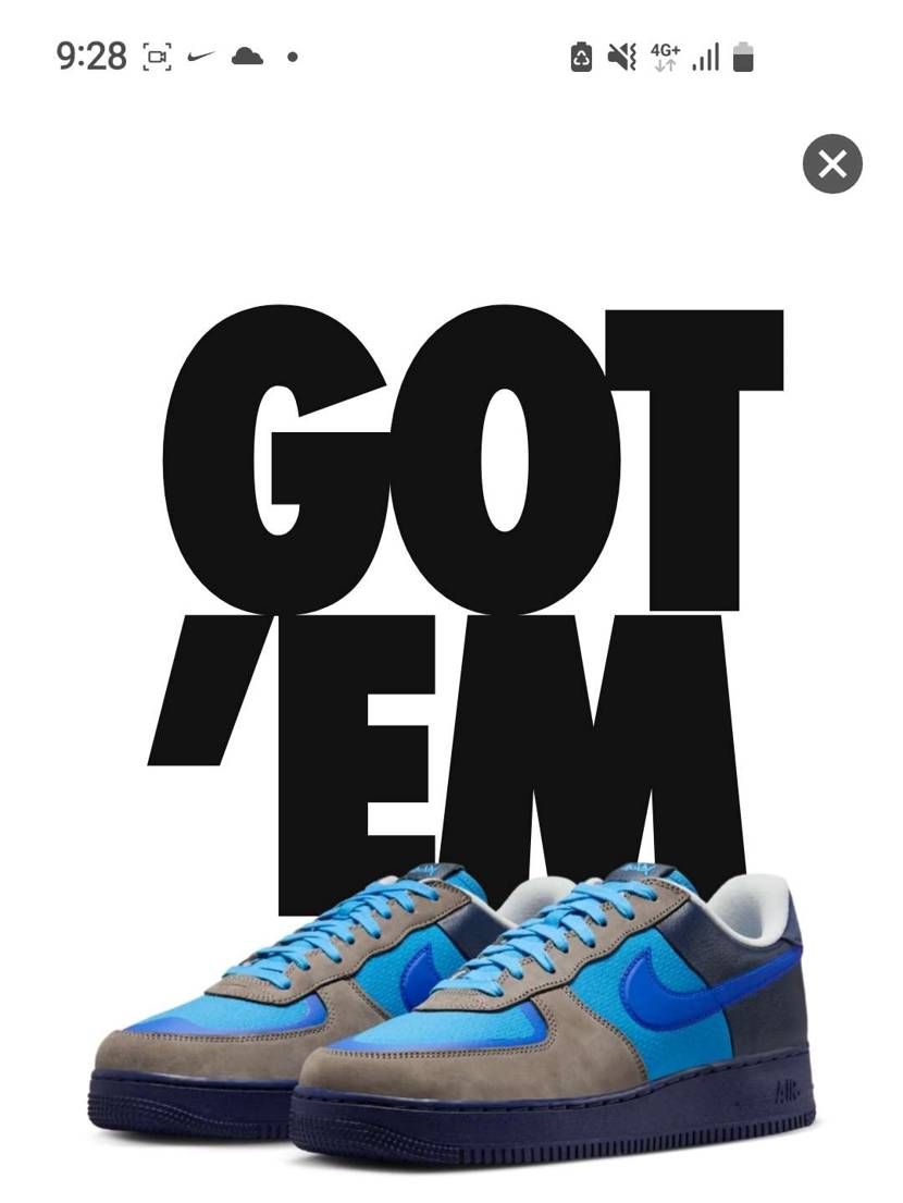 🐿️拾えて良かったー🙌
このAF1好き～