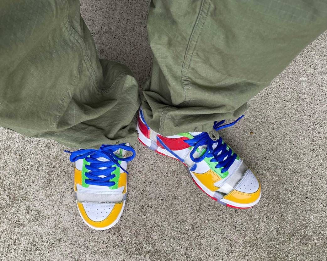 新年初履きはこれ、サンディ🥰
(正確には初履きは避難の時履いたダンクスクラップ