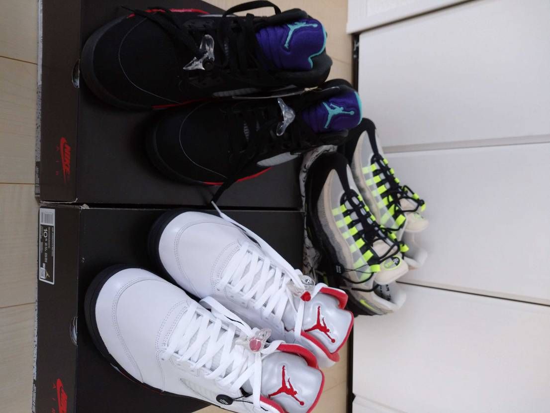 大好きな３足
自分の中でラスボスはエアマックス95