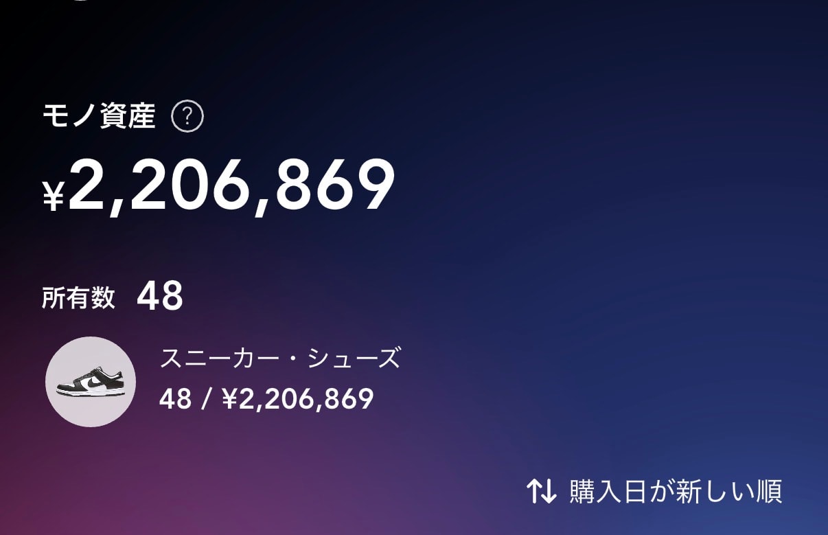 まだ半分も入力していないのに、断捨離しなくてはと促される...