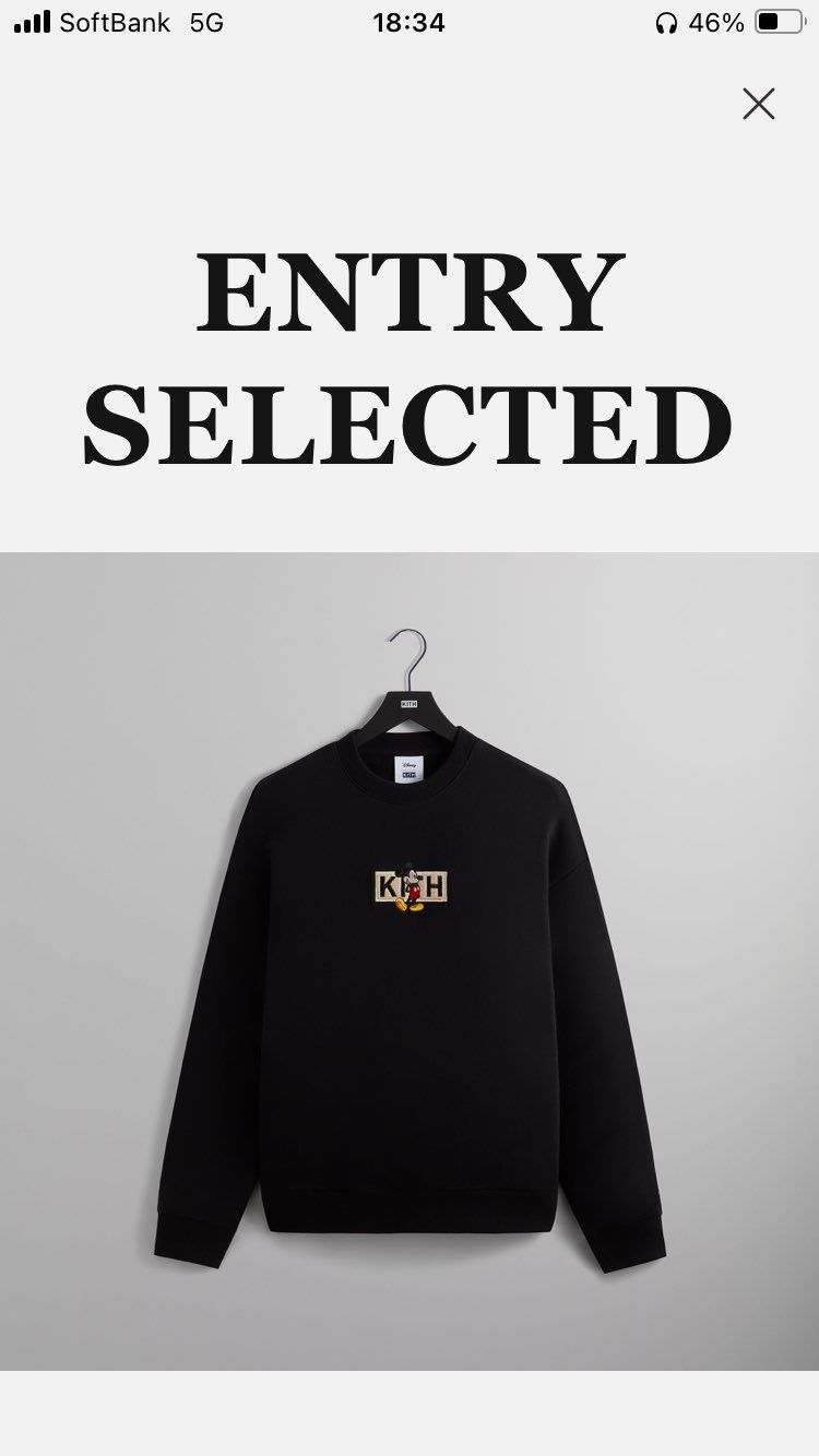 kith disney当選ありがとう😭🙏
感謝感謝🥹