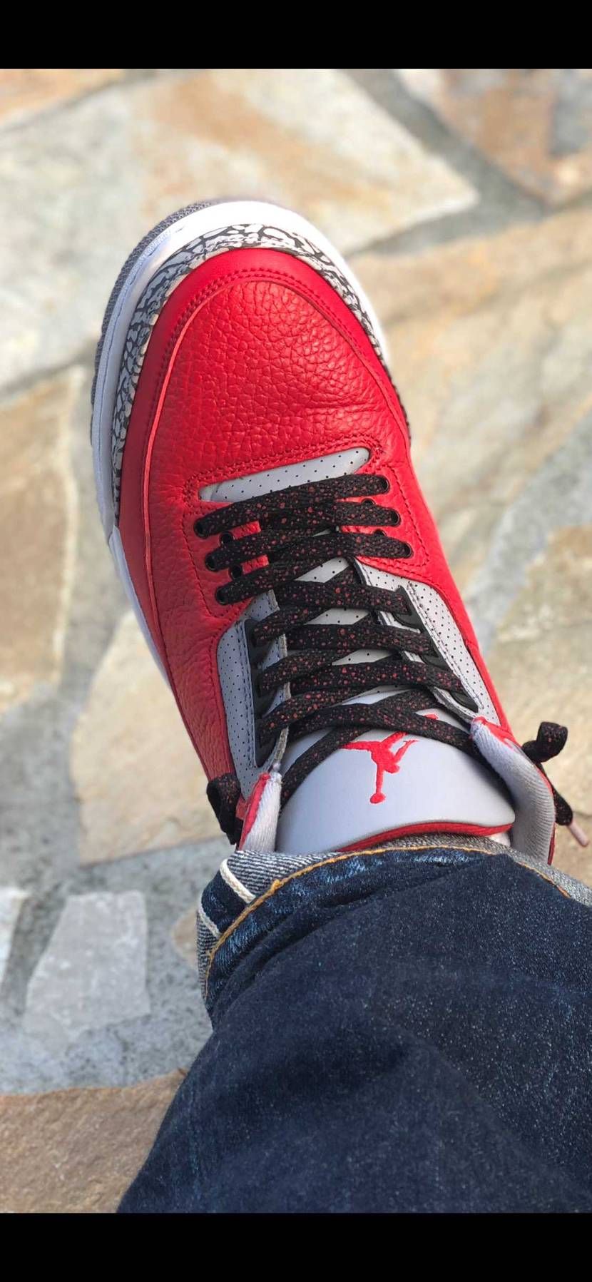 大好きなAJ3。デニムに良く合います。