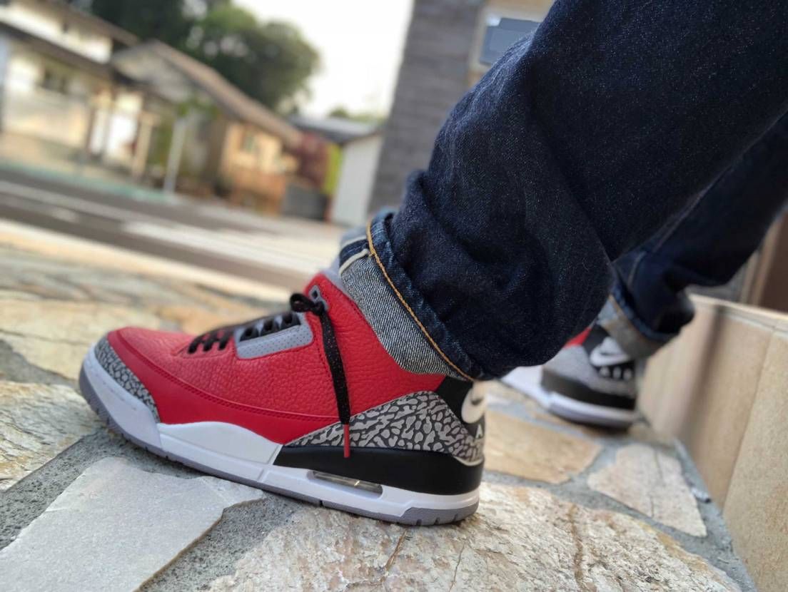 大好きなAJ3。デニムに良く合います。