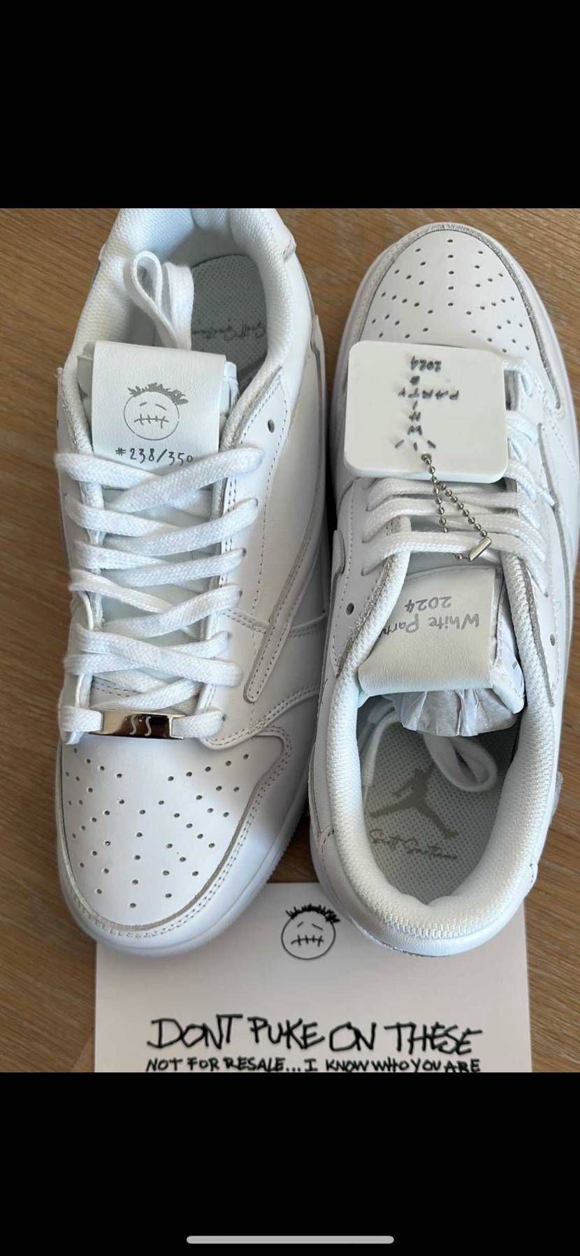 travis新作オールホワイト350足だけってなんやねん