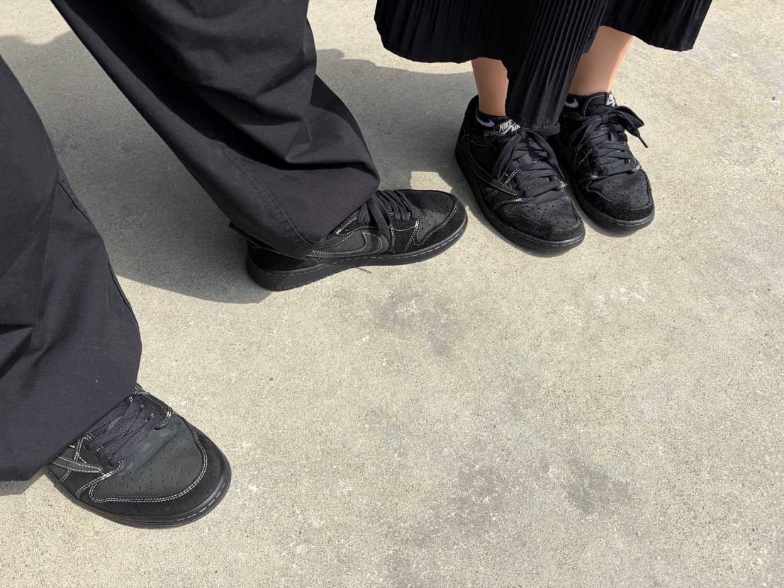 嫁さんとファントムお揃い👟
久しぶりに履いたけどやっぱり1番かっこいい😎