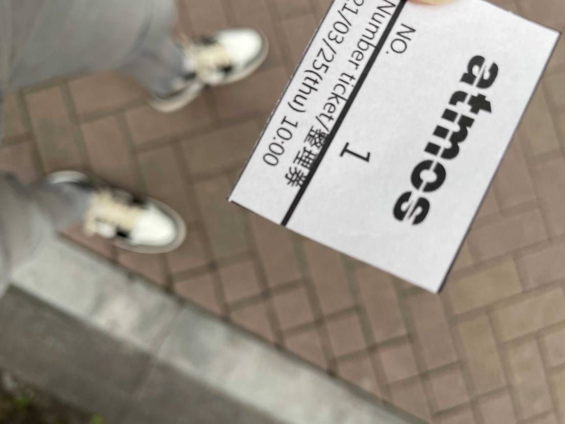 9時半位に余裕かまして行ったら、俺しかいなくて日程を間違えたと思った。。。