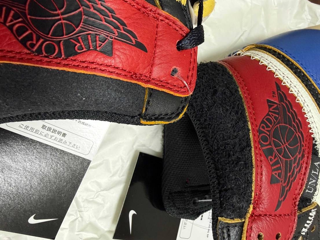 履き口の加工は1stと今回だと今回の方が毛足が長くてもしゃも