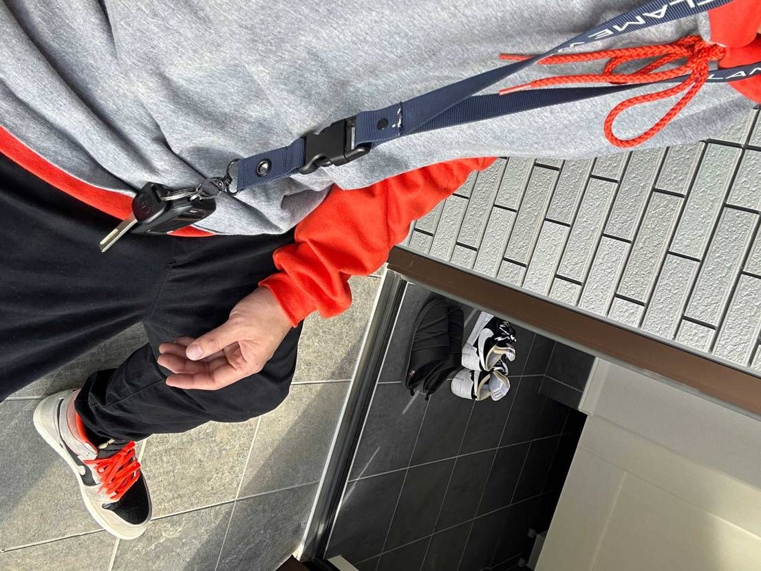 初めてのaj1！！嬉しい！めちゃくちゃかっこいい！！
スニーカーにハマりそう笑