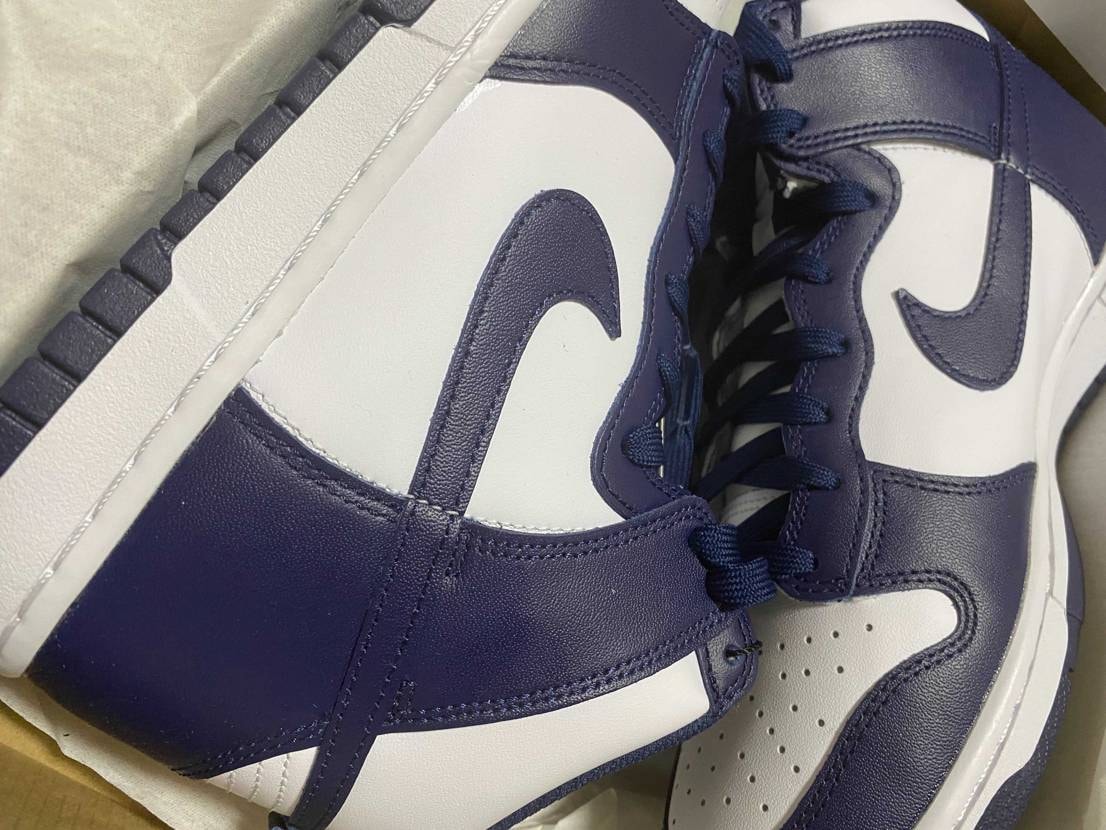 ネイビーって好きなんだよな🤤🤤🤤✨

#ナイキ　ダンクハイ　チャンピオンシッ