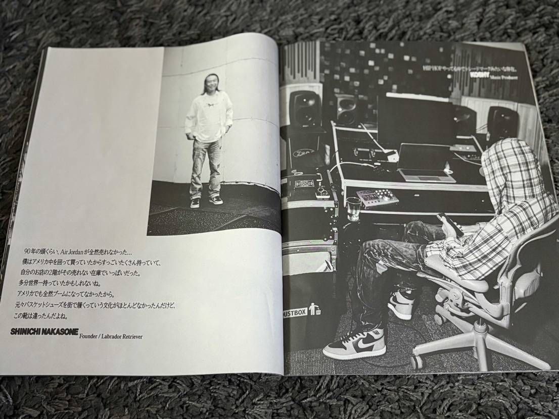 冊子がいい✨　どんな靴か一線の人達にとって　こんなの超特別な