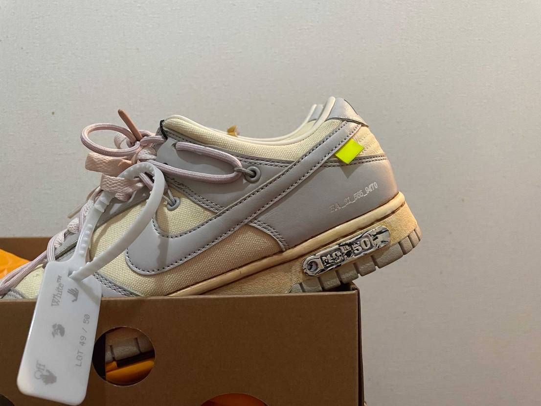 OFF-WHITE × NIKE DUNK LOW 1 OF 50 "49"
