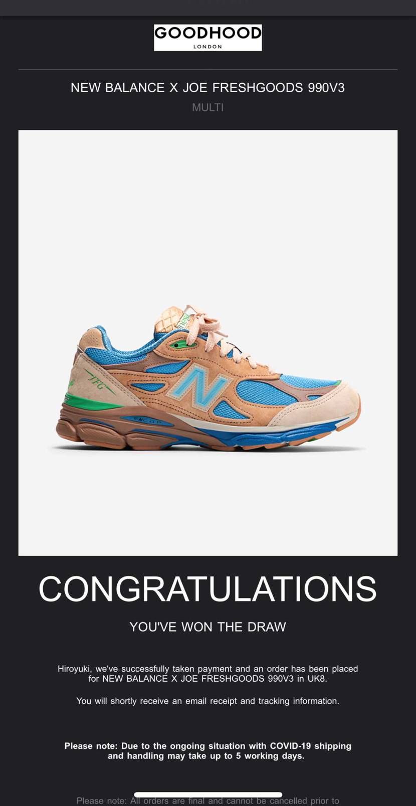 goodhood来た〜！