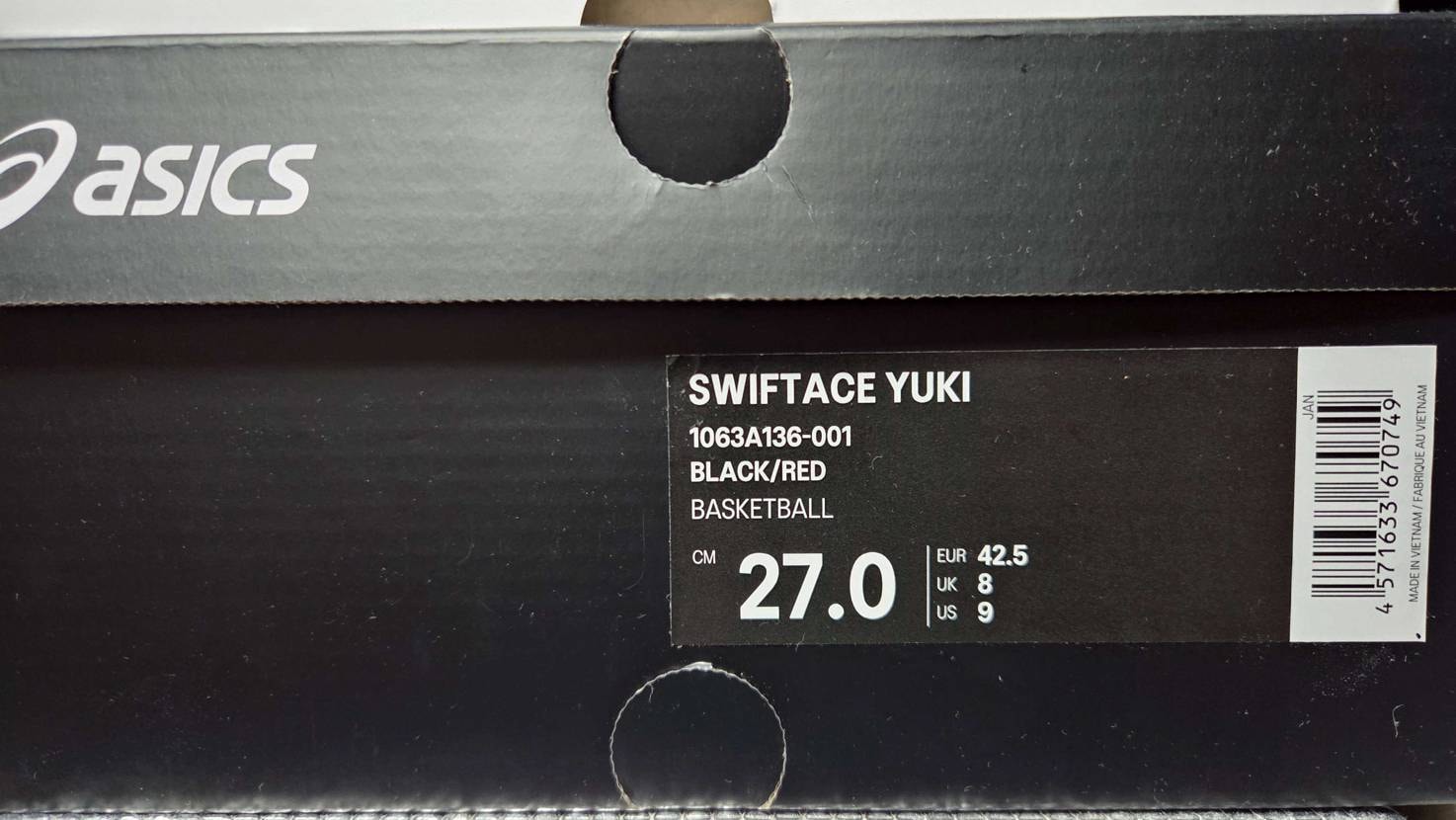 あと、BLACK/REDという
Air Jordan 1 
