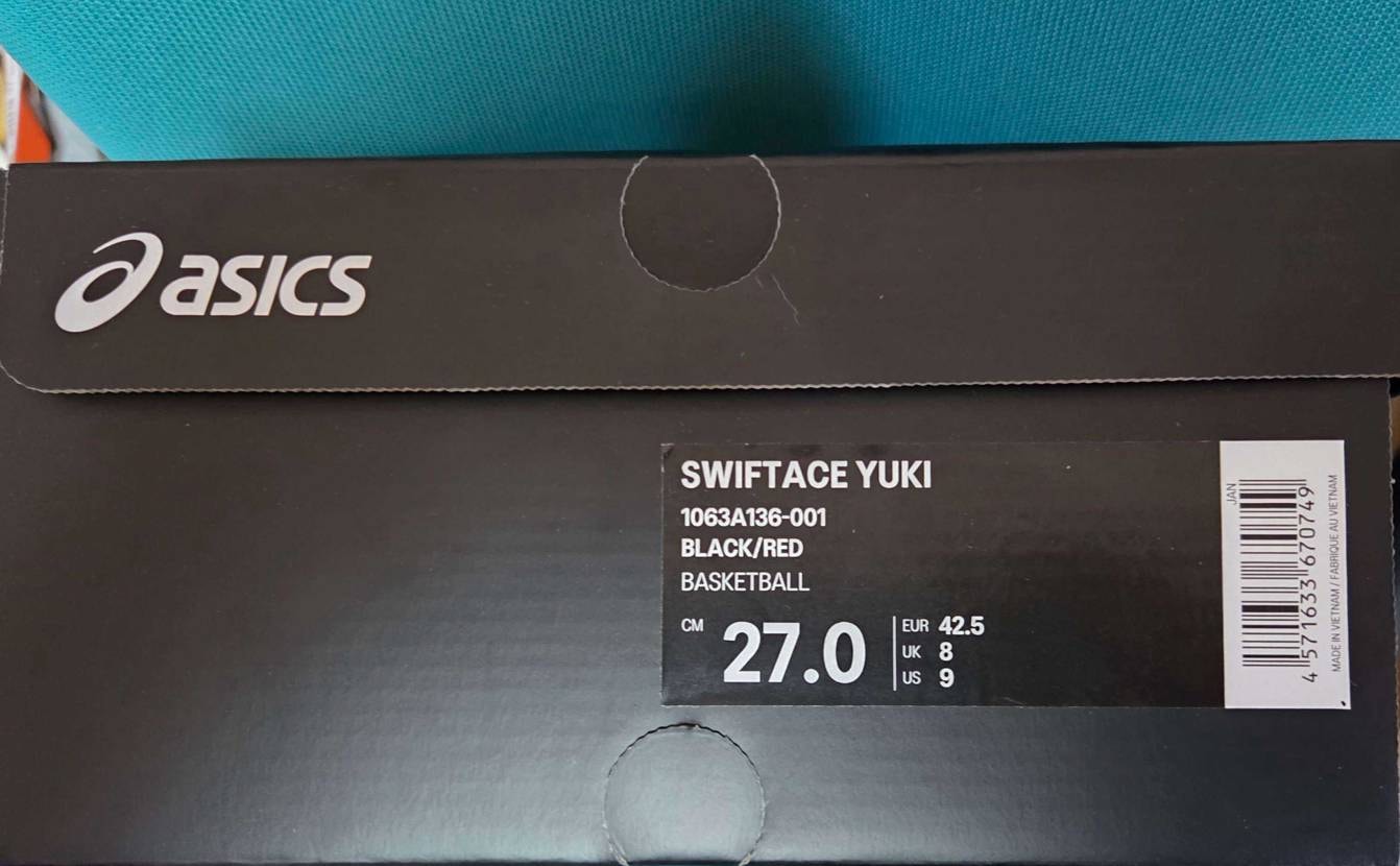 SWIFTACE YUKI Bullsカラー届いた！
1s
