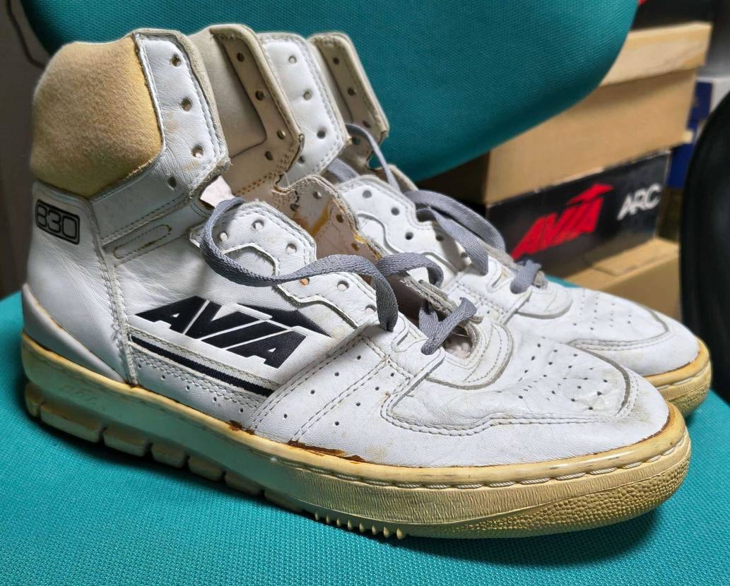 アイコンにもしてるAvia 840は未使用品を買ったからなんの気なしに履いてるん