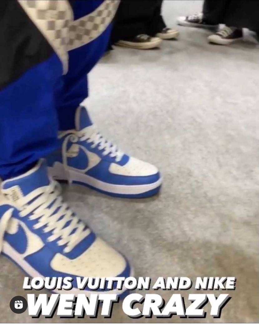 ついに、ヴィトンとNIKEがコラボですよ！