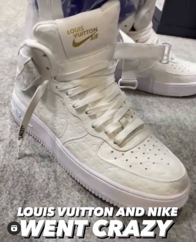 ついに、ヴィトンとNIKEがコラボですよ！