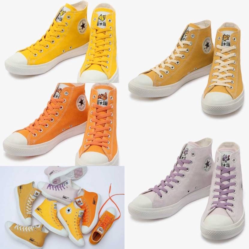 5月にconverse×ポケモンコラボするらしい！
ハイカットで出してくれたの