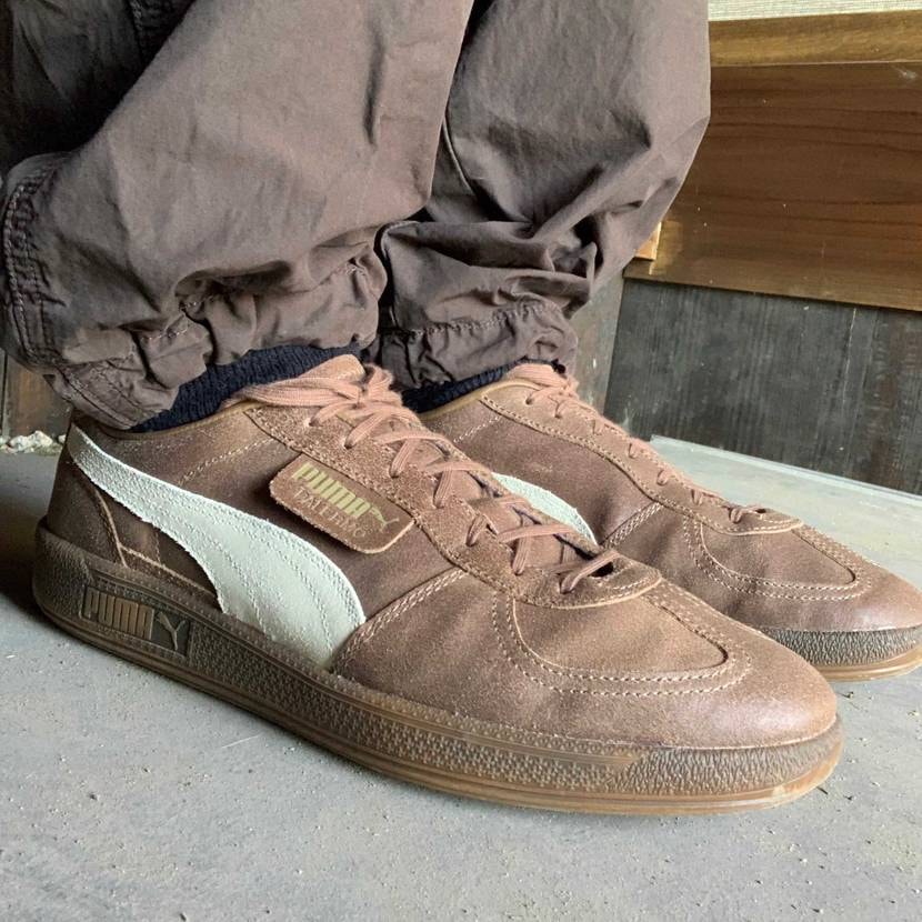 本日
puma PALERMO AGED COFFEE 

ブラウン系のレ