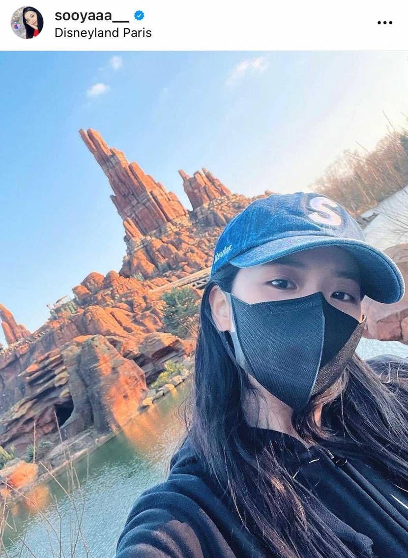 BLACKPINKの
ジスもかぶってる🧢
買っててよかった！