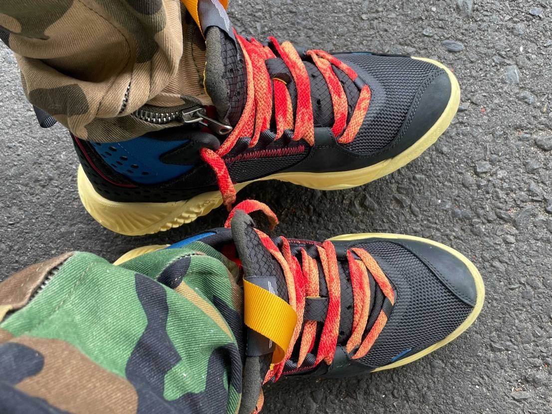 久しぶりに履いてみた!!
リアクトふわふわで気持ち良し👍