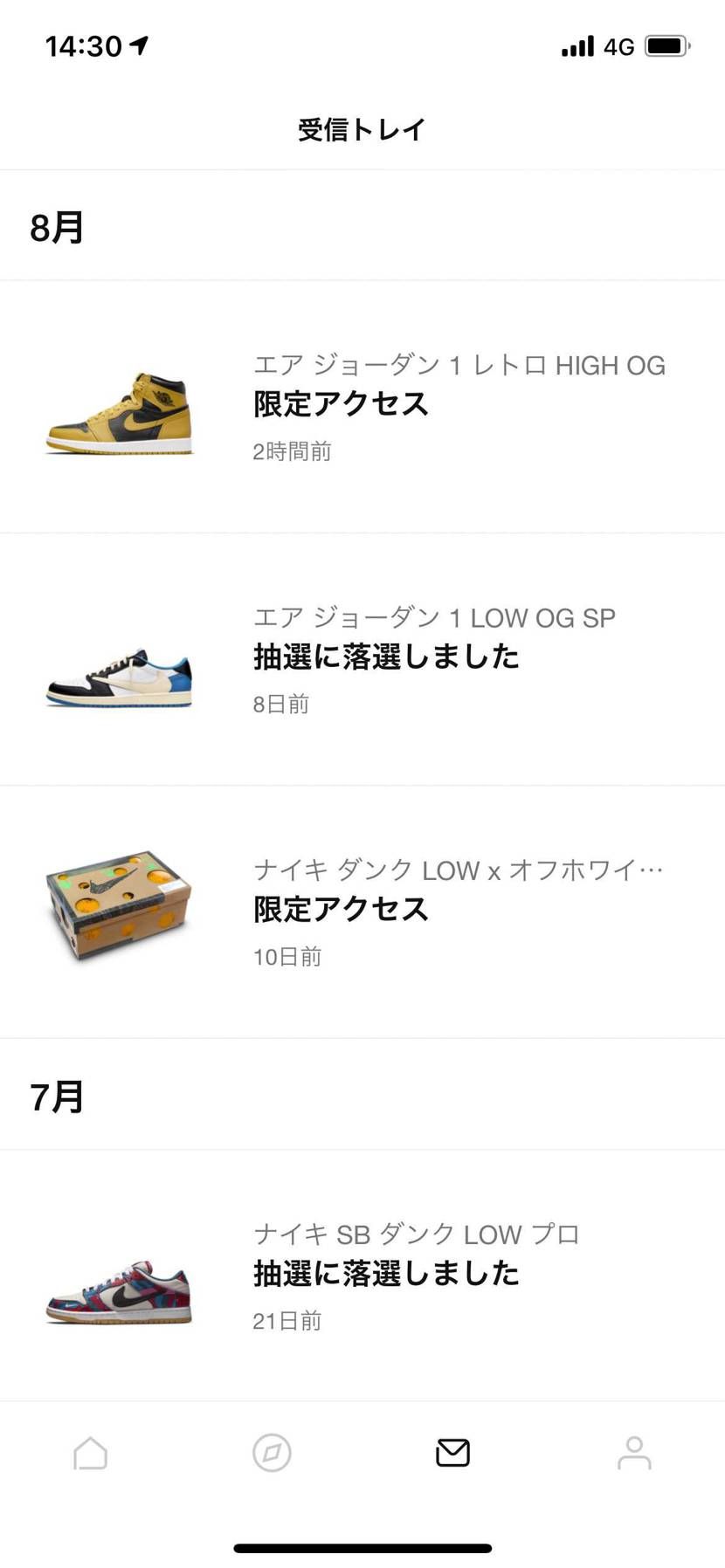 限定アクセスきてた