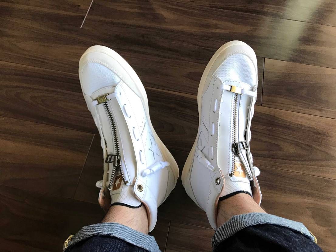 snsで購入した、ibnjasper×converseが到着