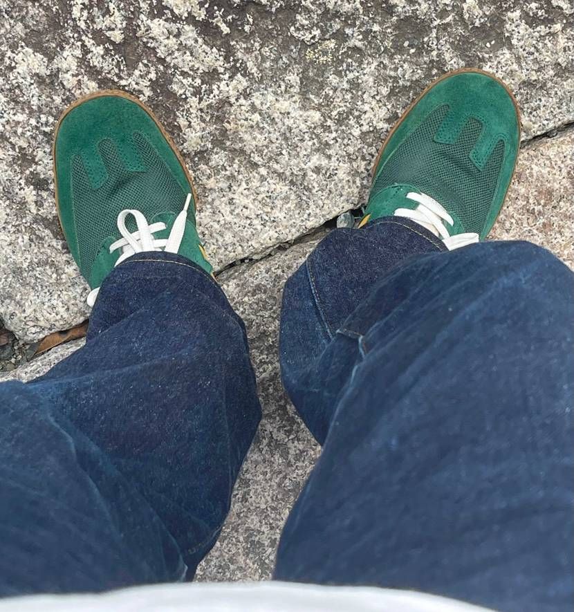 ようやく履いてやりました🥴
当時を思い出してしまいます🤣

懐かしい🥲