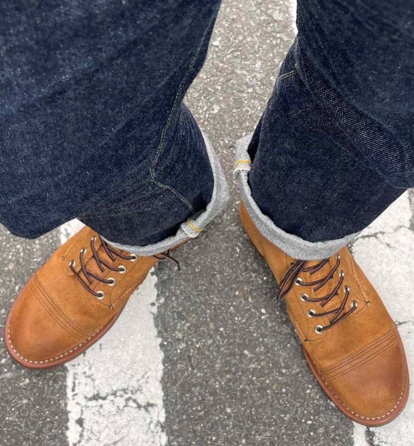 たまにはブーツを…
レッドウィング  アイアンレンジ〜
