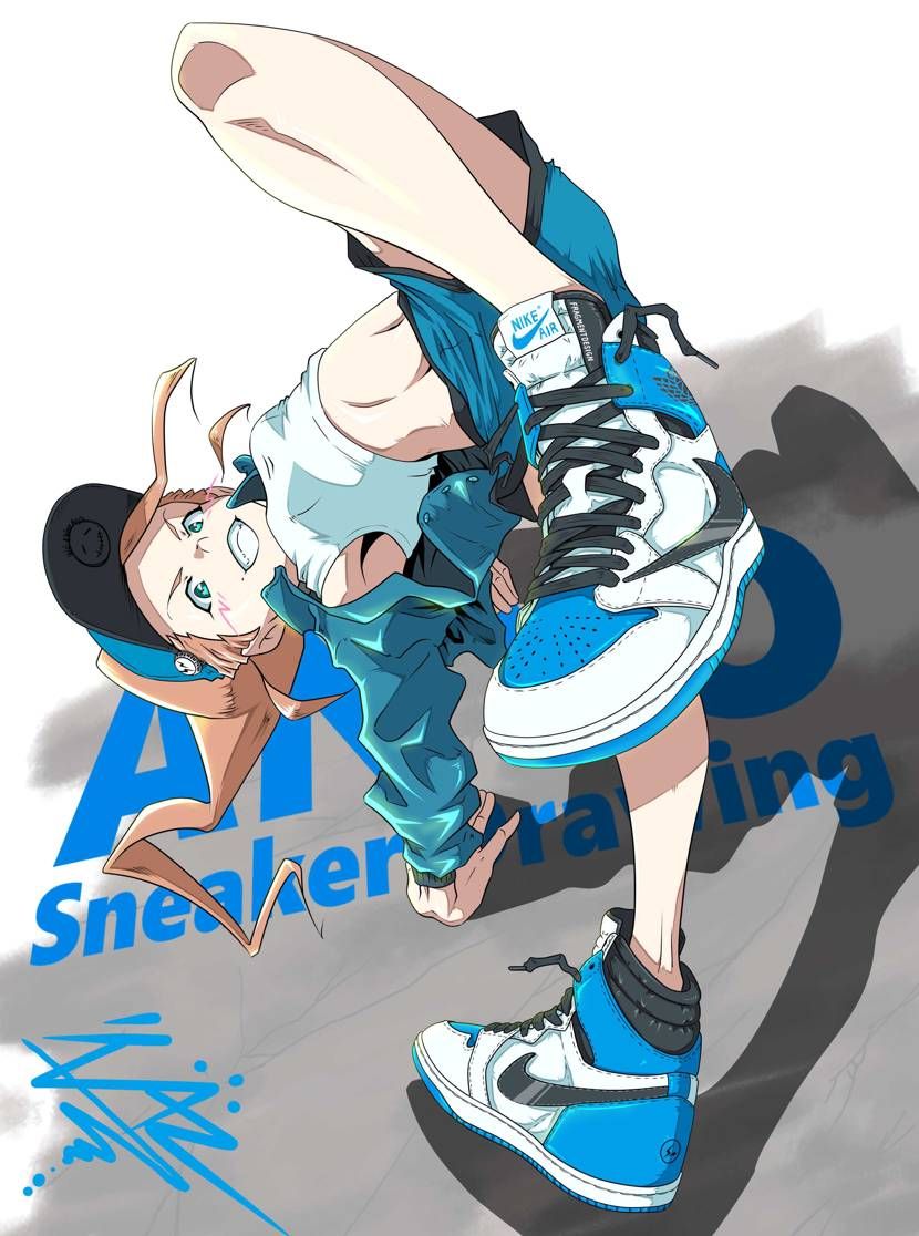 あんよチャン!スニーカーイラスト
71足目「TRAVIS SCOTT × FRA