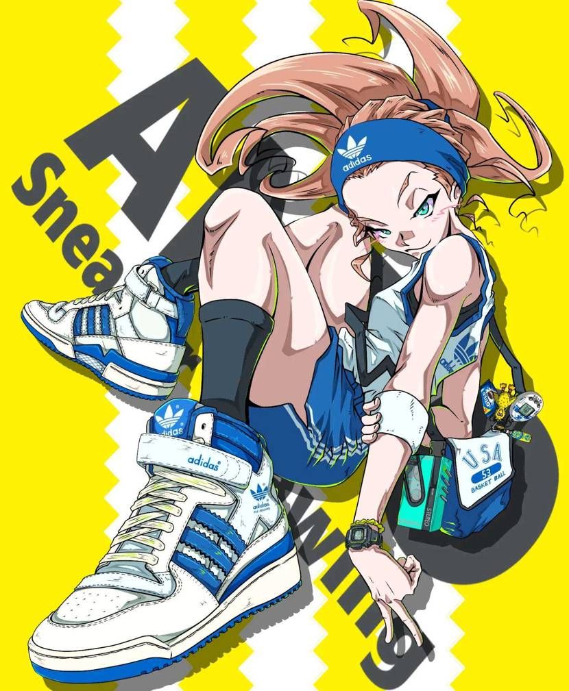 マイケル・ジョーダンが愛したスニーカー!
「adidas forum hi