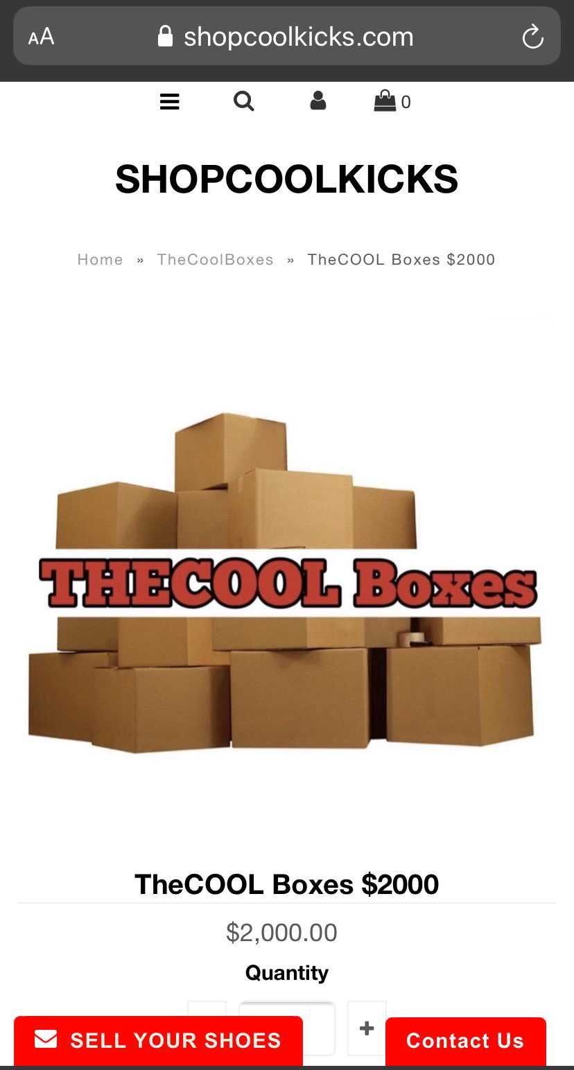 Cool kicksでこの商品買ったことある人いますかねー！？笑

http