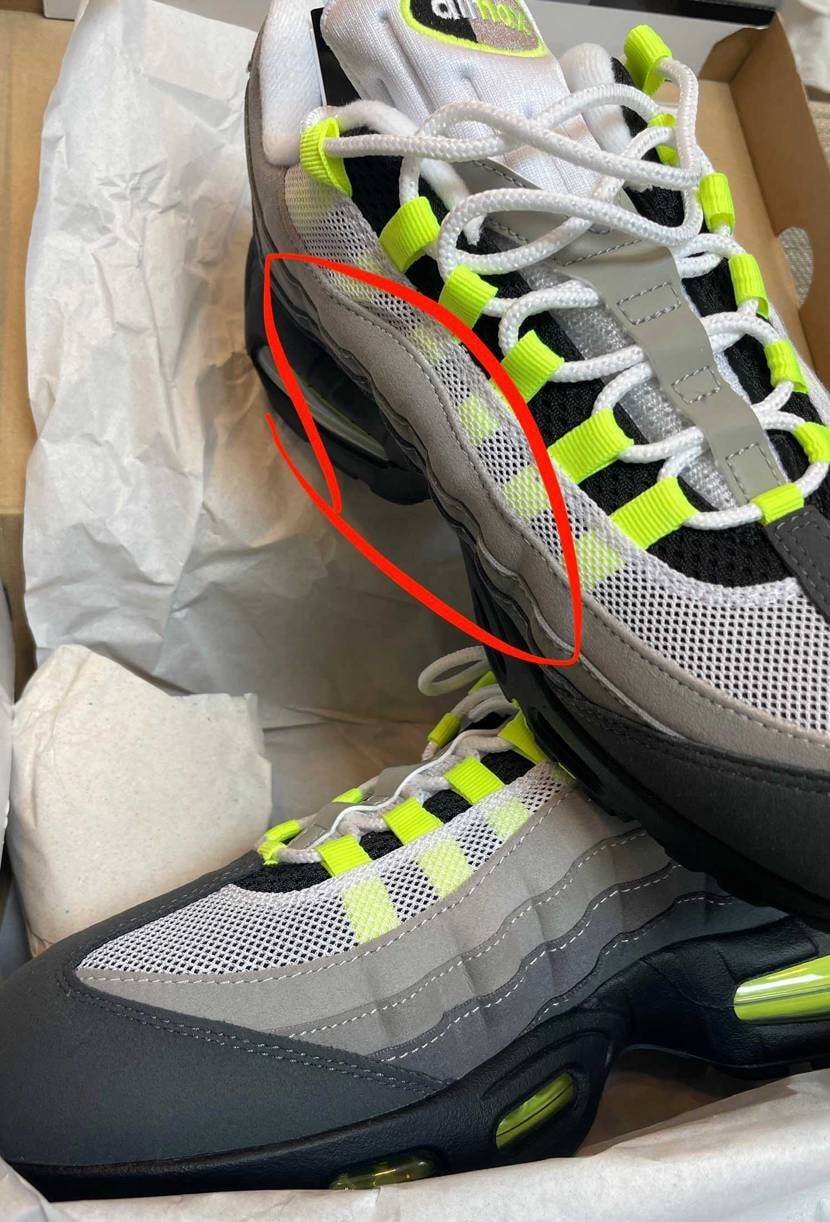 数年ぶりに95手にしたけどこの部分こんなに膨らんでたっけ？