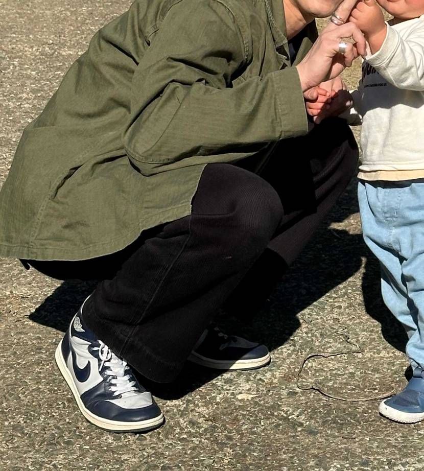 85のジョージタウンが随分育ってきたので、最近はかなりヘビーユースしてます！服装