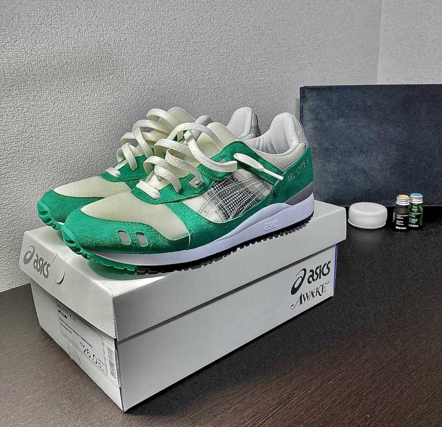初GEL-LYTEⅢだったけど普通にクオリティ高くてよかった。。ちなみにシューレ