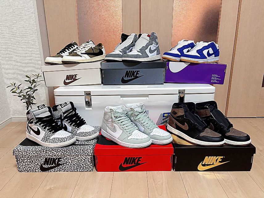 お気に入りたち👟👟
#nike #スニーカー好き #aj1 #dunk #